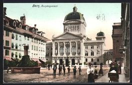 AK Bern, Bundespalast, 1905