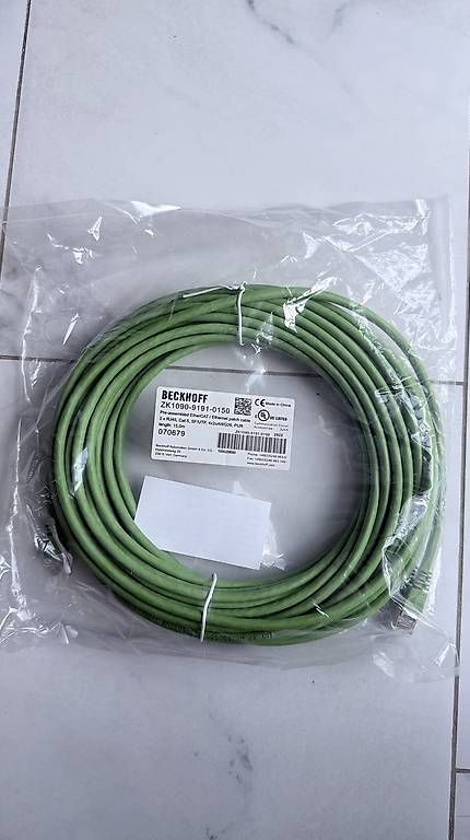 Cavi: Netzwerkkabel / Ethernet Kabel CAT. 5 – Nuovo e nell'imballaggio originale da Winterthur venduto da Avanesh