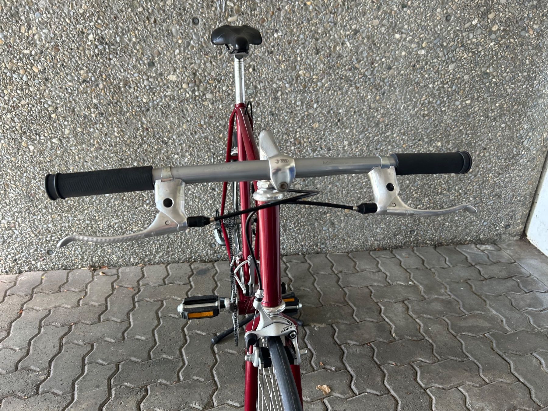 Biciclette: Rennvelo dunkelrot mit Stahlrahmen – Usato da Adlikon b.Regensdf venduto da usado 4
