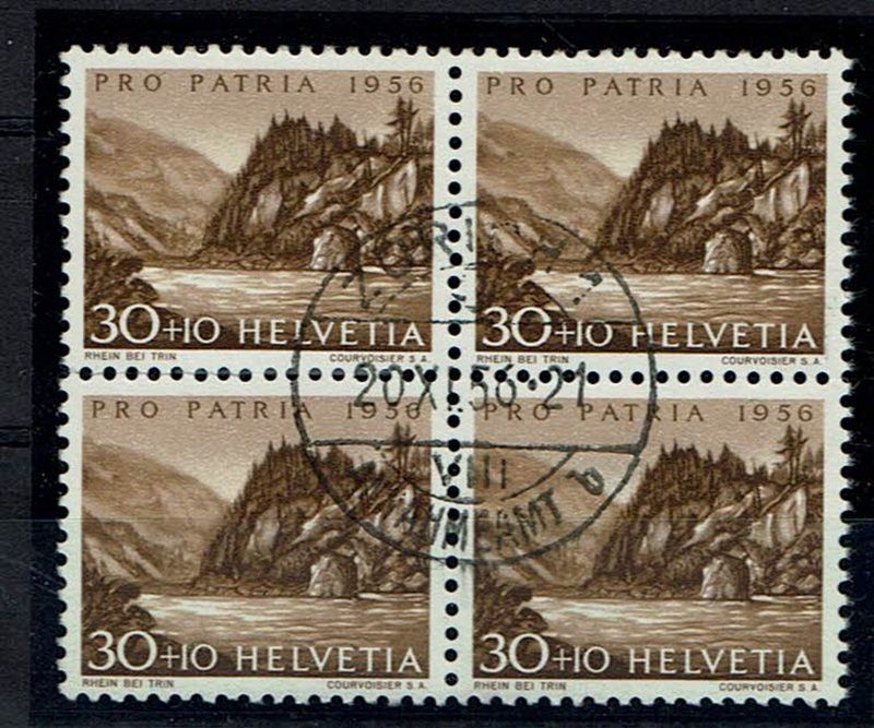 Alle Briefmarken: Pro Patria B79 bloc de 4 oblit.Zürich 1 – Gebraucht aus Neuchâtel von yacamoto