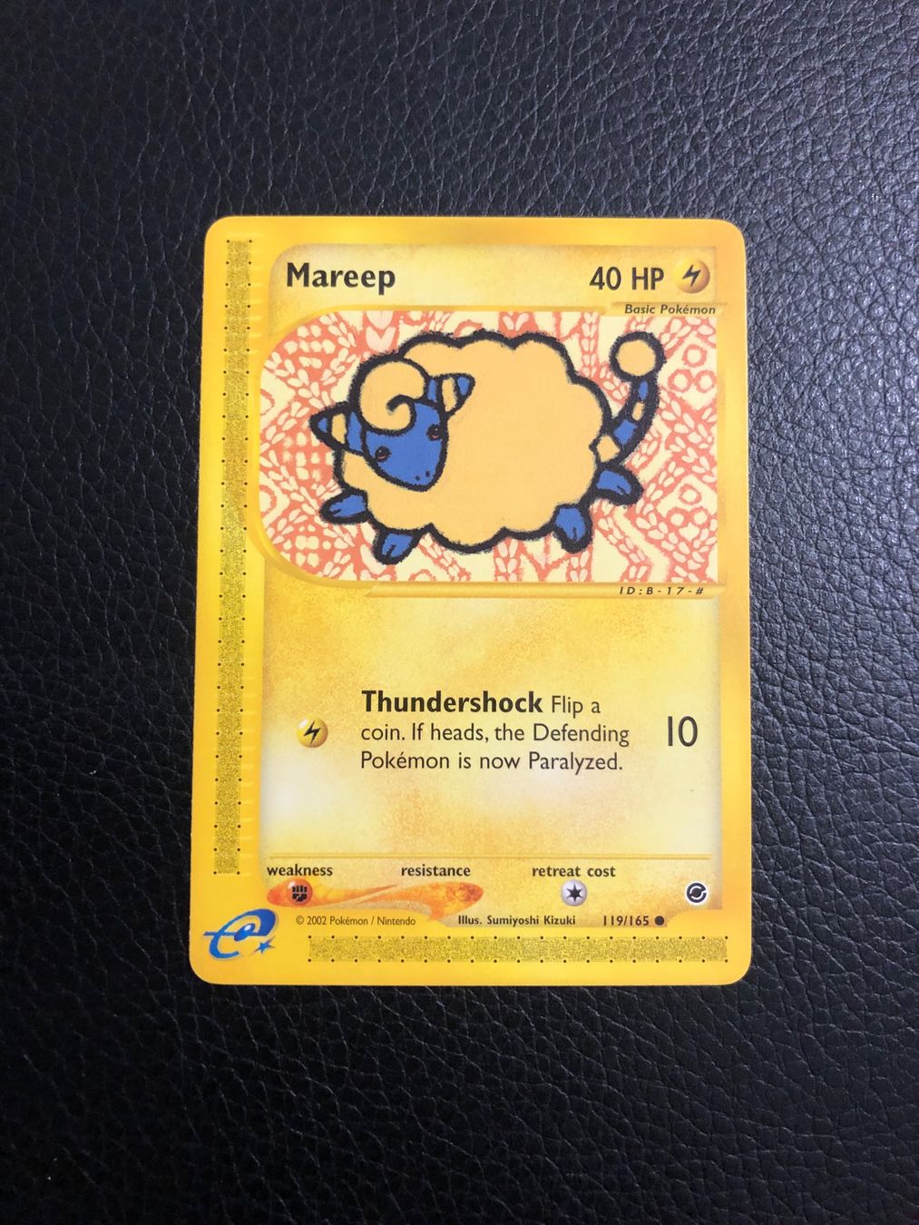 Pokémon Sammelbilder & Trading cards: 2002 Expedition Mareep 119/165 Ab 1 – Gebraucht aus Paradiso von Pkmn10