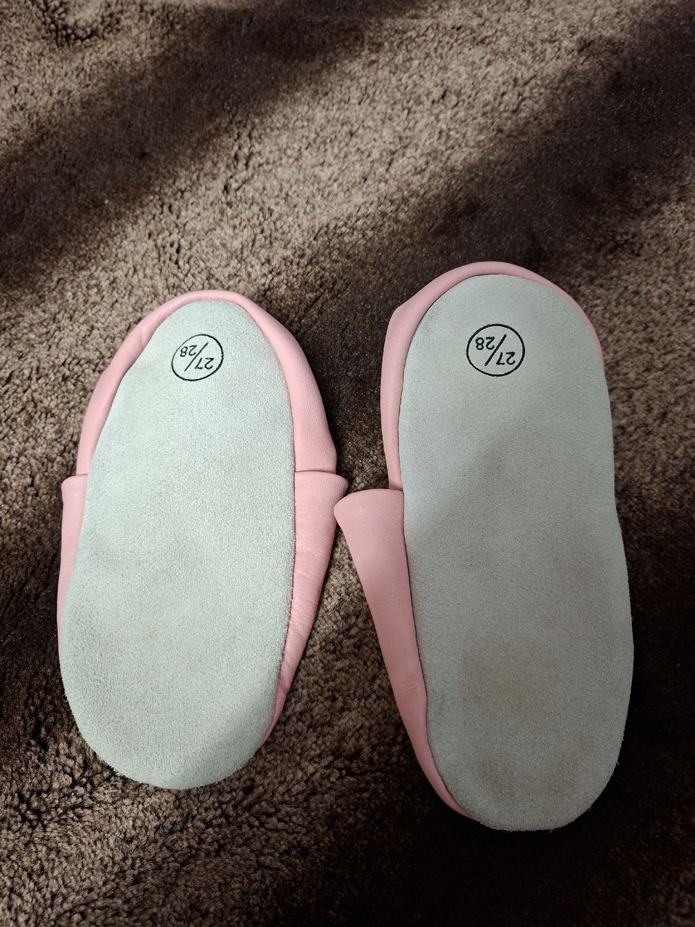Schuhe für Mädchen: Gr 27 Echt Lederfinken Rosa mit Pingu – Gebraucht aus Reiden von eneiba 2