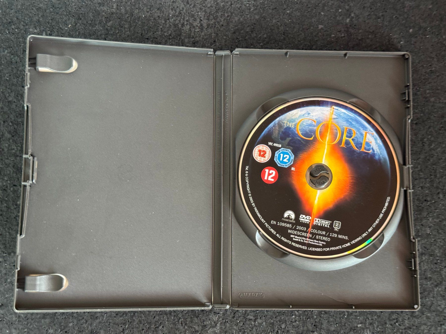Tutti i DVDs: The Core DVD EN/CZ – Usato da Fribourg venduto da tschjoly 4