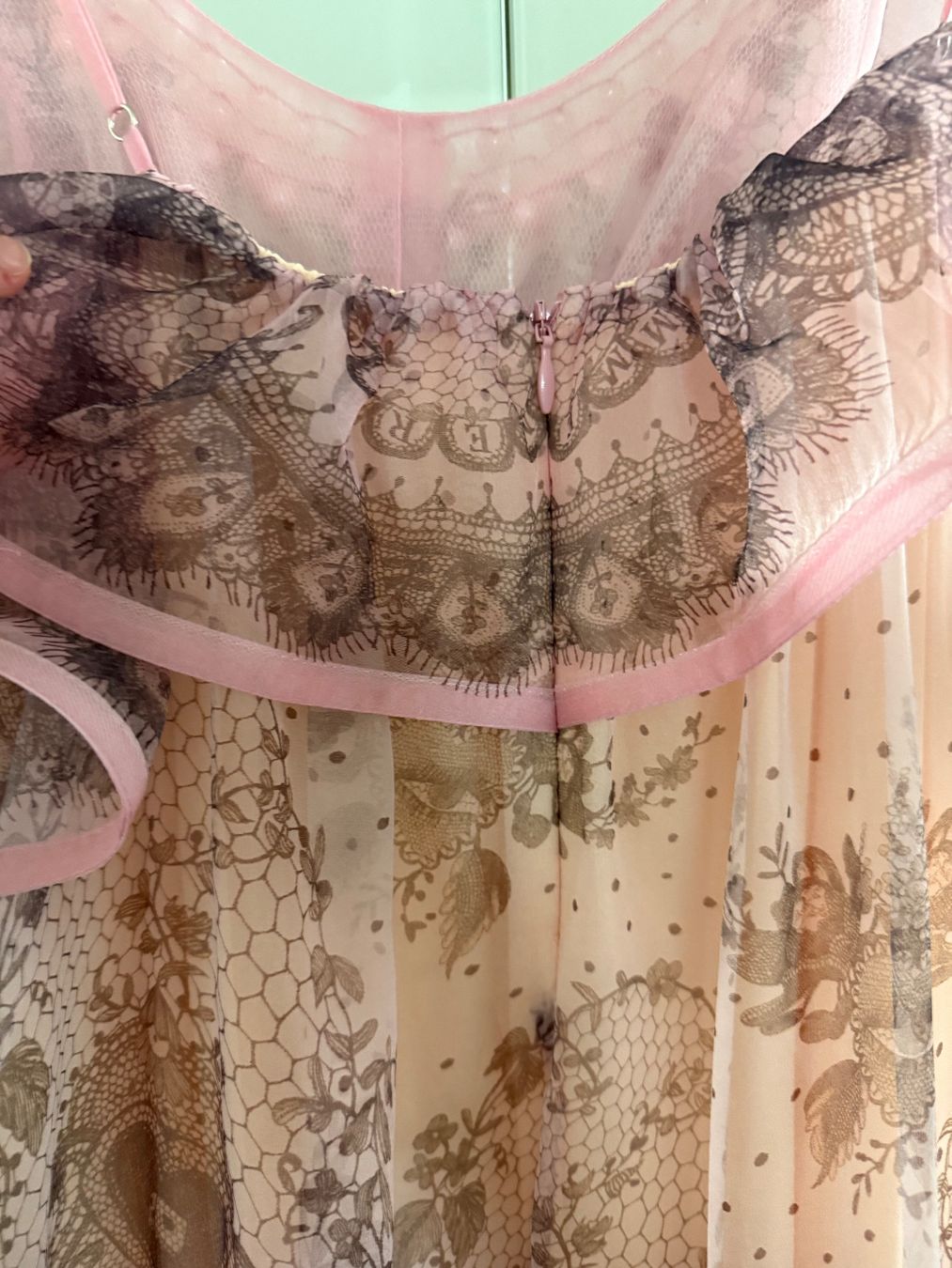 Vestiti: Kleid aus Seide. Gr. 38, neu – Nuovo (secondo la descrizione) da Reigoldswil venduto da benja01 5