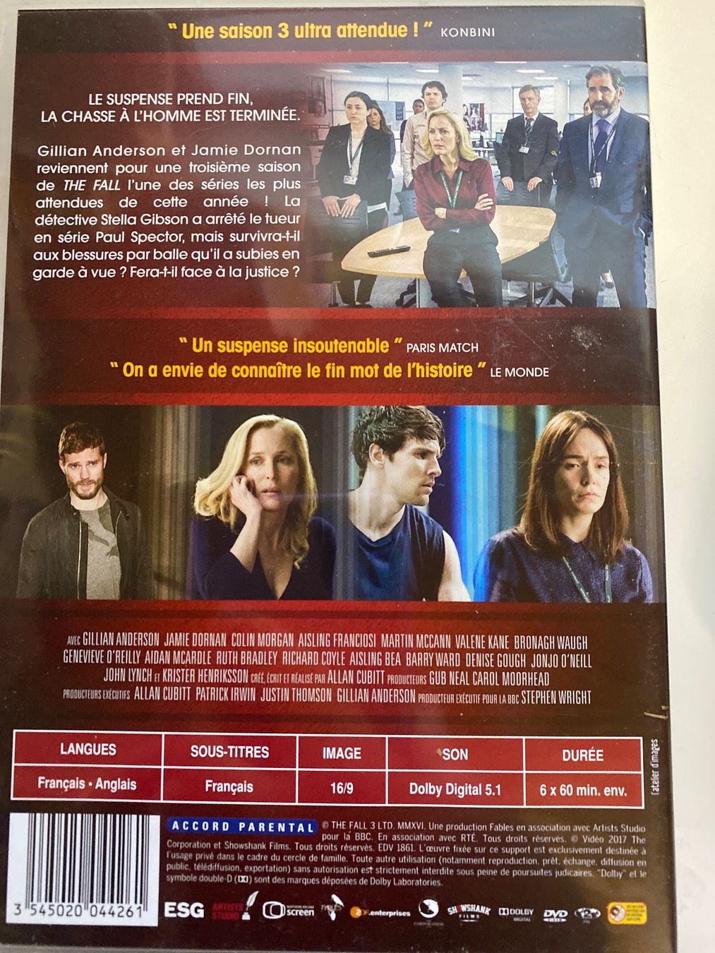 TV-Serien: THE FALL - 3 SAISONS - GILLIAN ANDERSON – Gebraucht aus Le Brassus von  5
