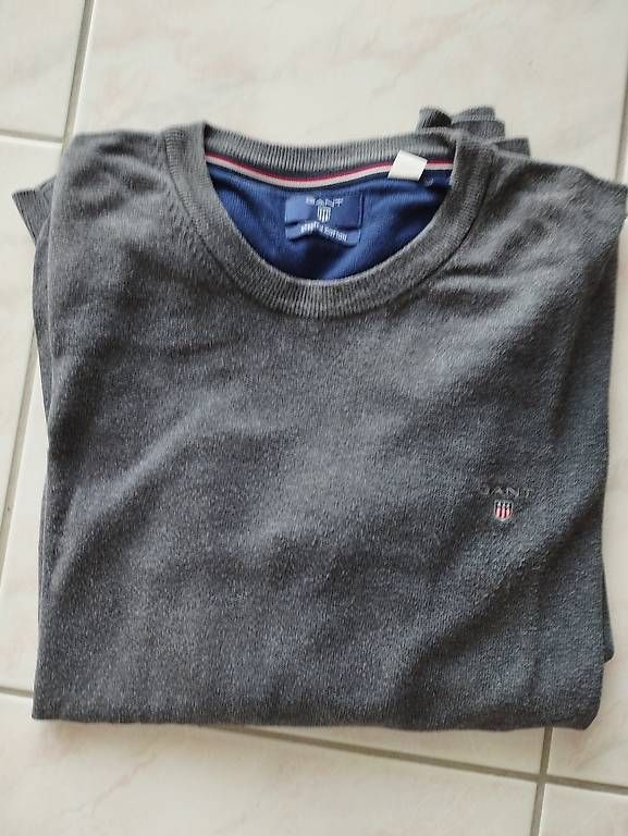 Maglioni & Felpe: Sweat Gant gris manches longues  – Usato da Etagnières venduto da DiCanio67 1