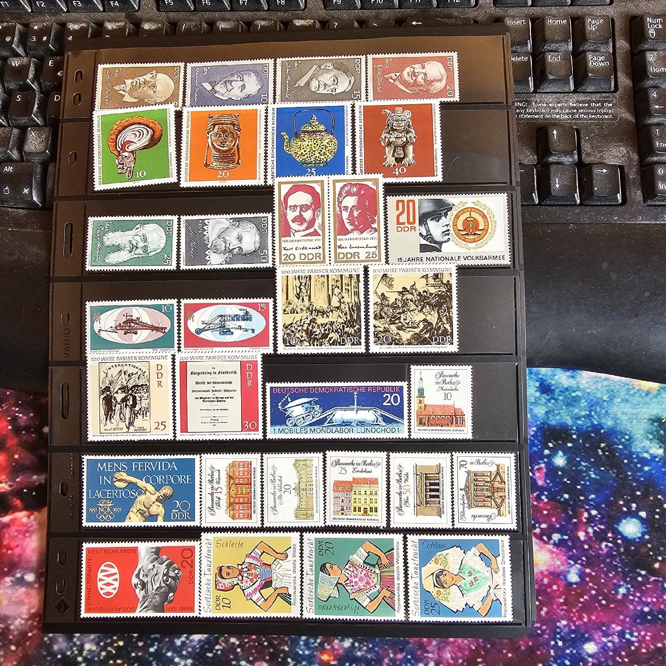 Alle Briefmarken: DDR 1971 ** – Neu (gemäss Beschreibung) aus Dintikon von bonita099