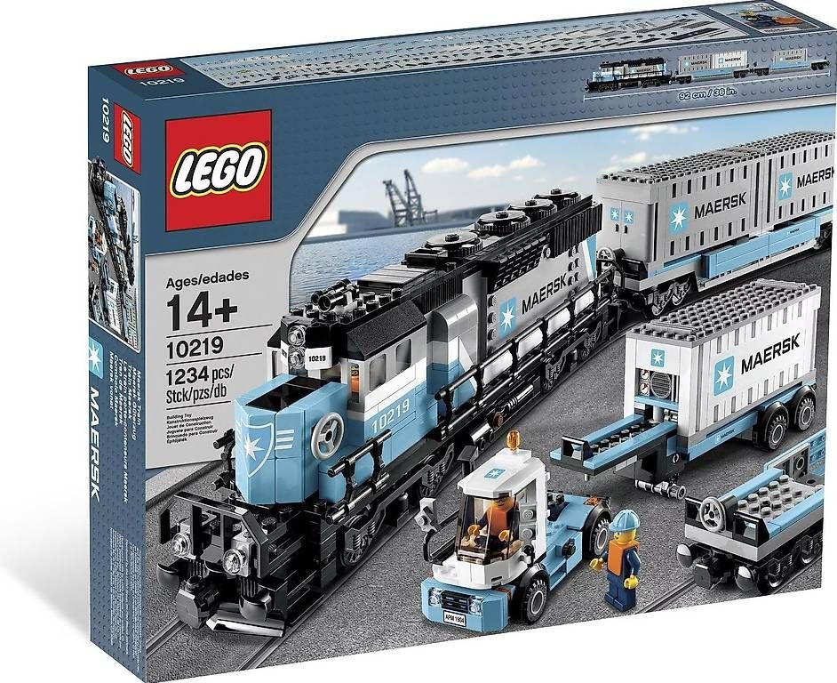 Lego Kit di costruzioni: Lego Creator 10219 Maersk Train – Nuovo e nell'imballaggio originale da Pompaples venduto da minifigureCH