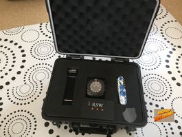 RSW - DIVING TOOL BLACK PVD WATCH - SWISS MADE - NEW !!!