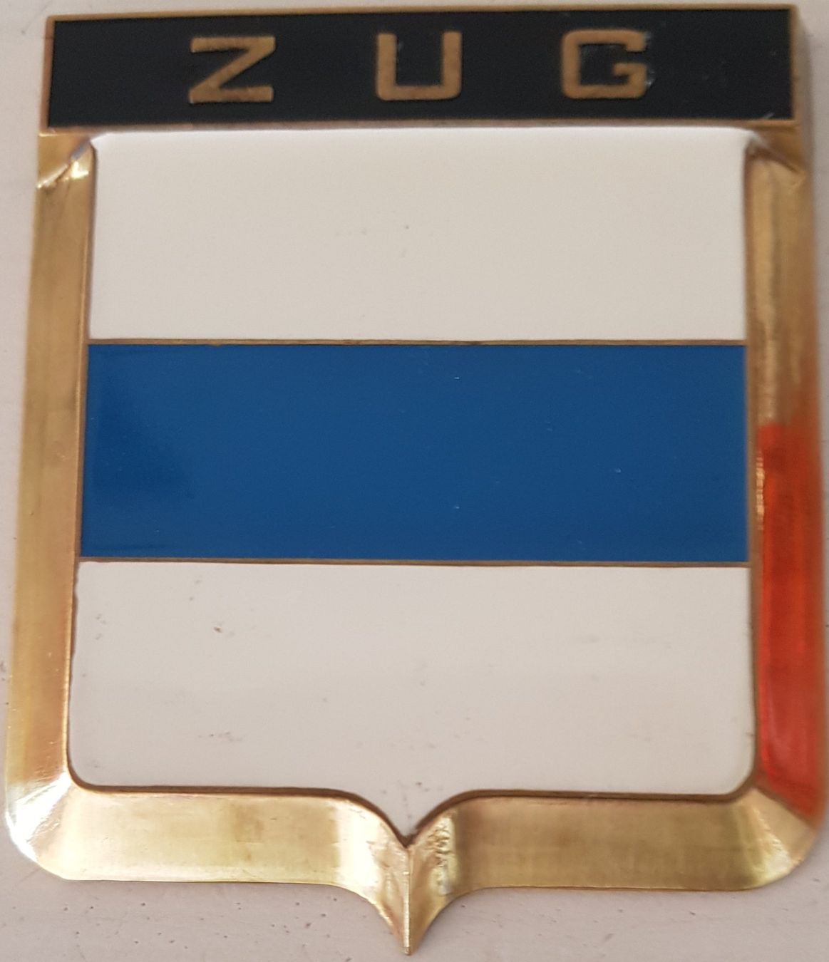 Insegne: Schild / Plakette ZUG – Usato da Neuchâtel venduto da Blondy_73