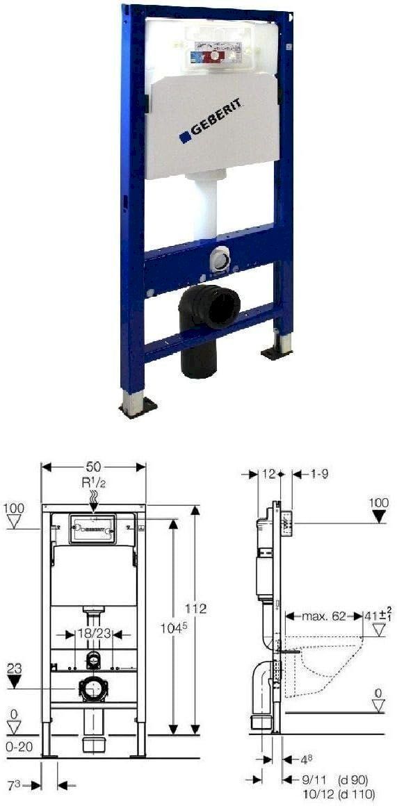 Installations sanitaires: Geberit WC-Set Duofix Basic – Neuf avec emballage d'origine à Bottighofen par zaap 1