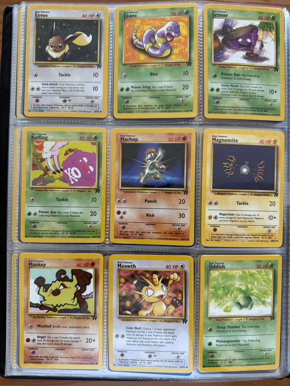 Pokémon Carte collezionabili: Complete Pokémon Team Rocket 2000 Collection – Usato da Lausanne venduto da laminas 6