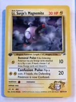 Lt. Surge's Magnemite 1st (unc.) Gym Heroes - MINT - ab 1.-