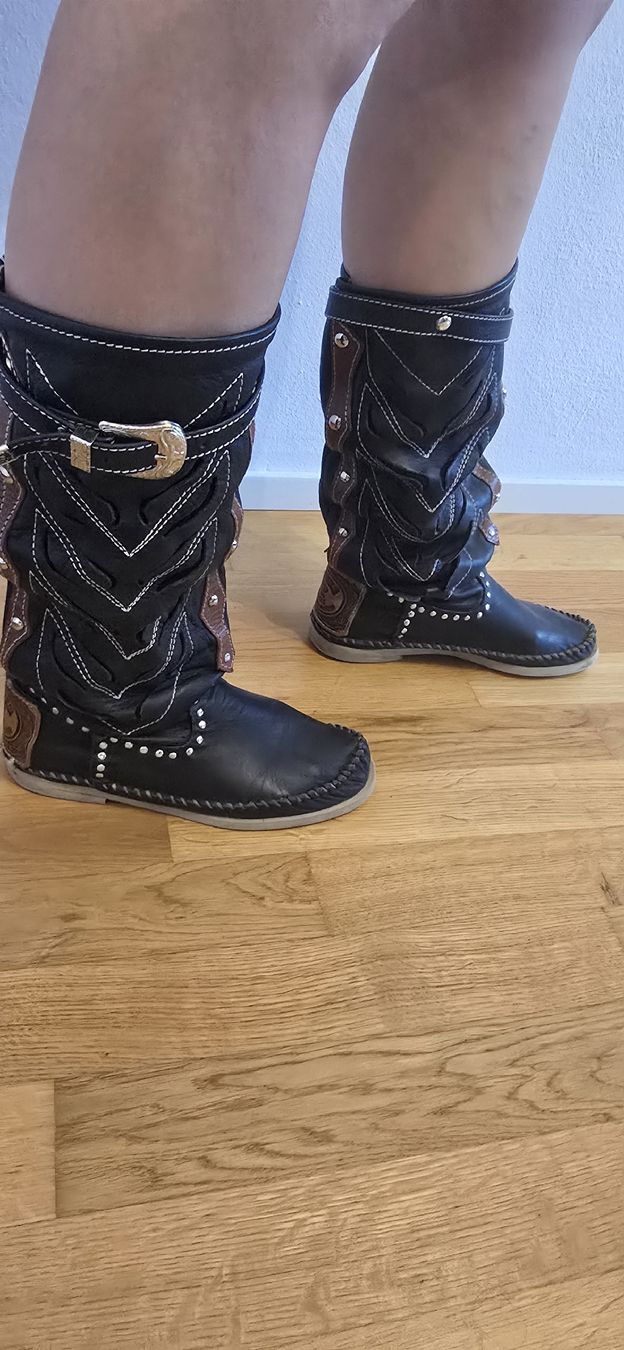 Scarpe da donna: Lederstiefel Hector Boots – Usato da Schlieren venduto da est_b2px 3