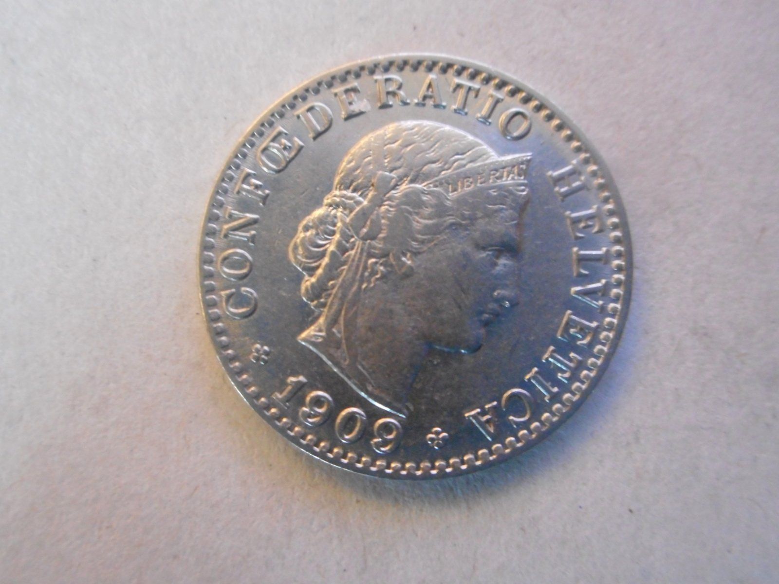 Tutti le monete: 20 Rp. 1909 vorz – Usato da Kriegstetten venduto da pizlad2010 1