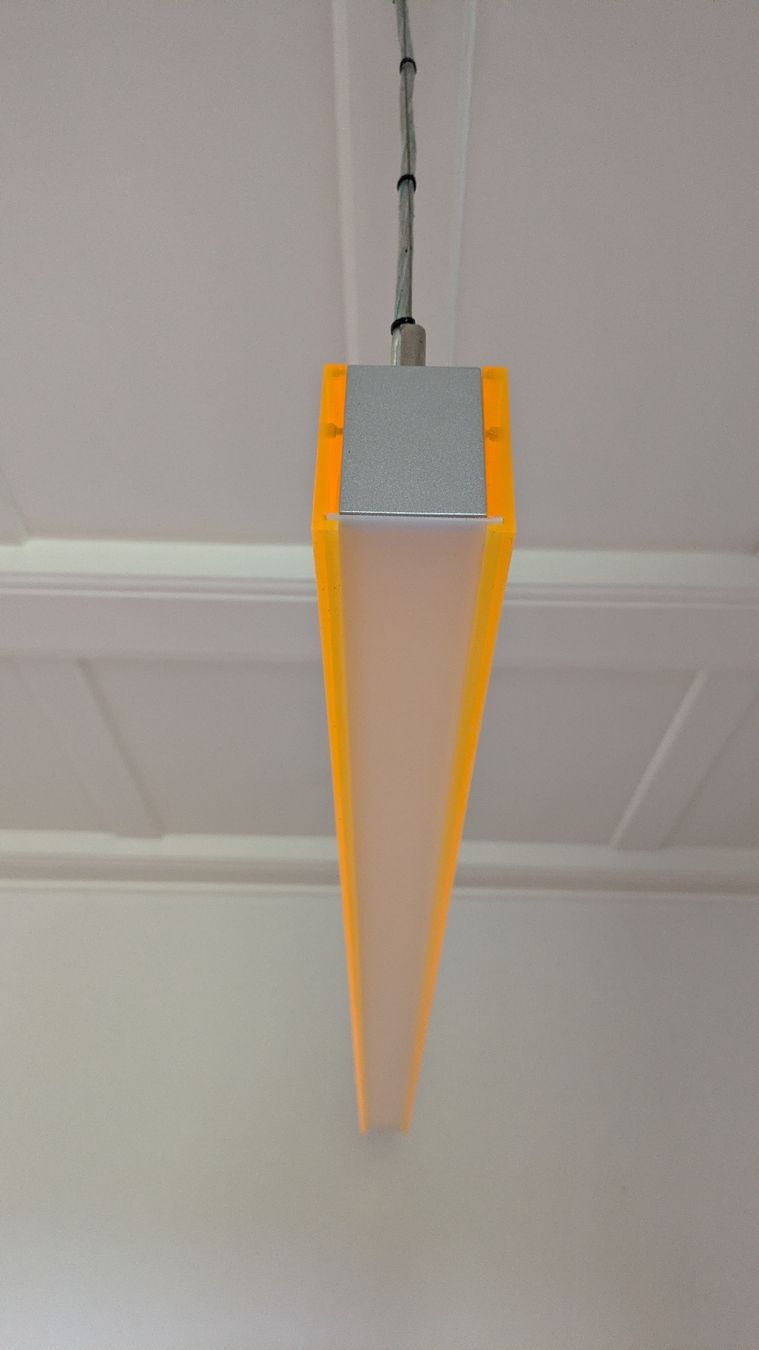 Lampadari & plafoniere: Pendelleuchte orange länglich gebraucht – Usato da Münchenbuchsee venduto da MWone 1