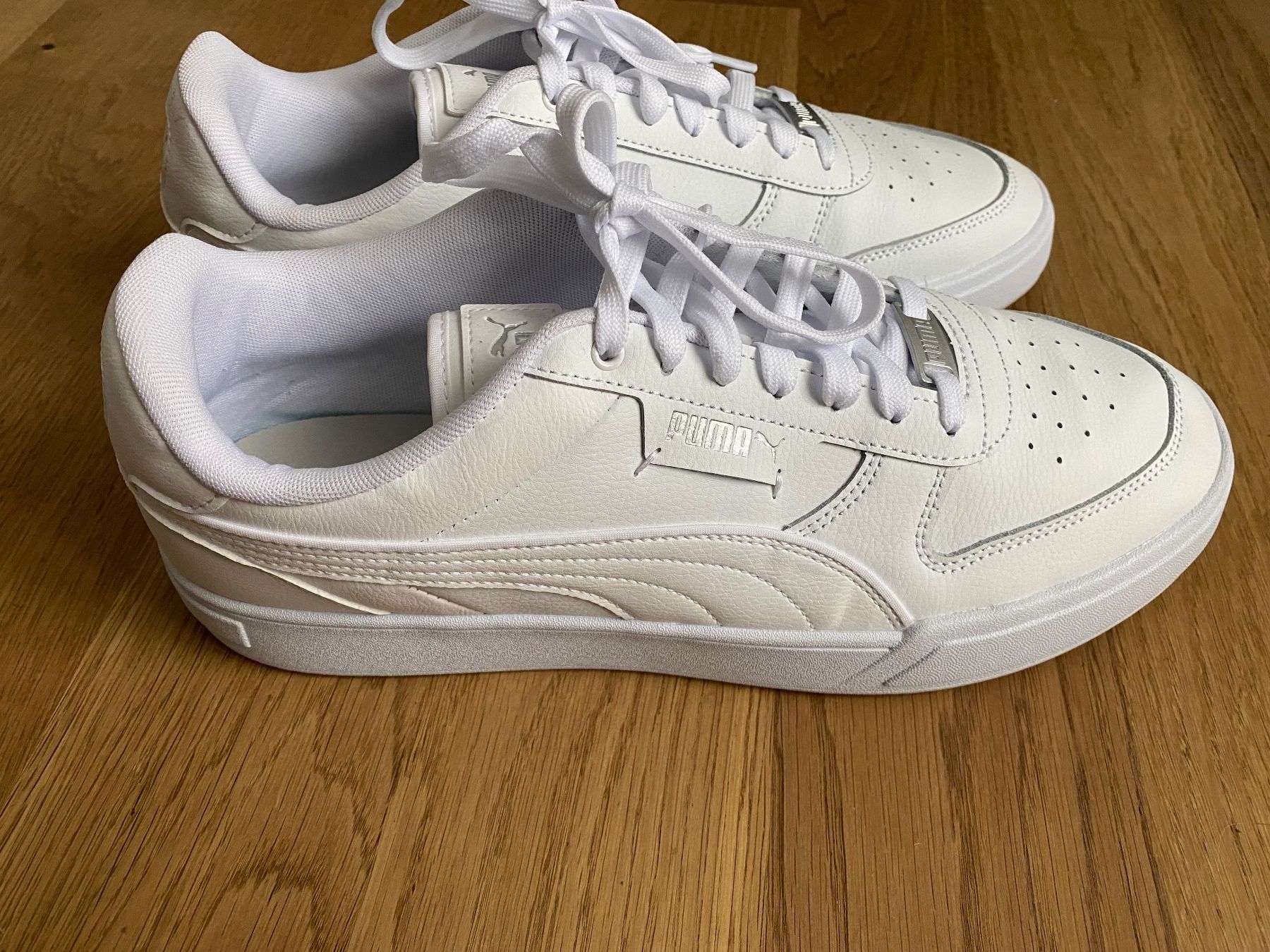 Puma Scarpe da uomo: Puma Turnschuh weiss, Gr. 47 – Usato da Wittwil venduto da Loggsli 1