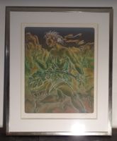 Originallithographie: "Gejagte Geliebte", Hans Erni 10/150