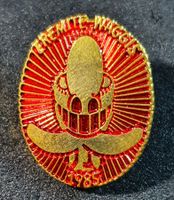 CC392 - Pin Platte Fasnacht  BASEL Waggis  Nr. 128/500
