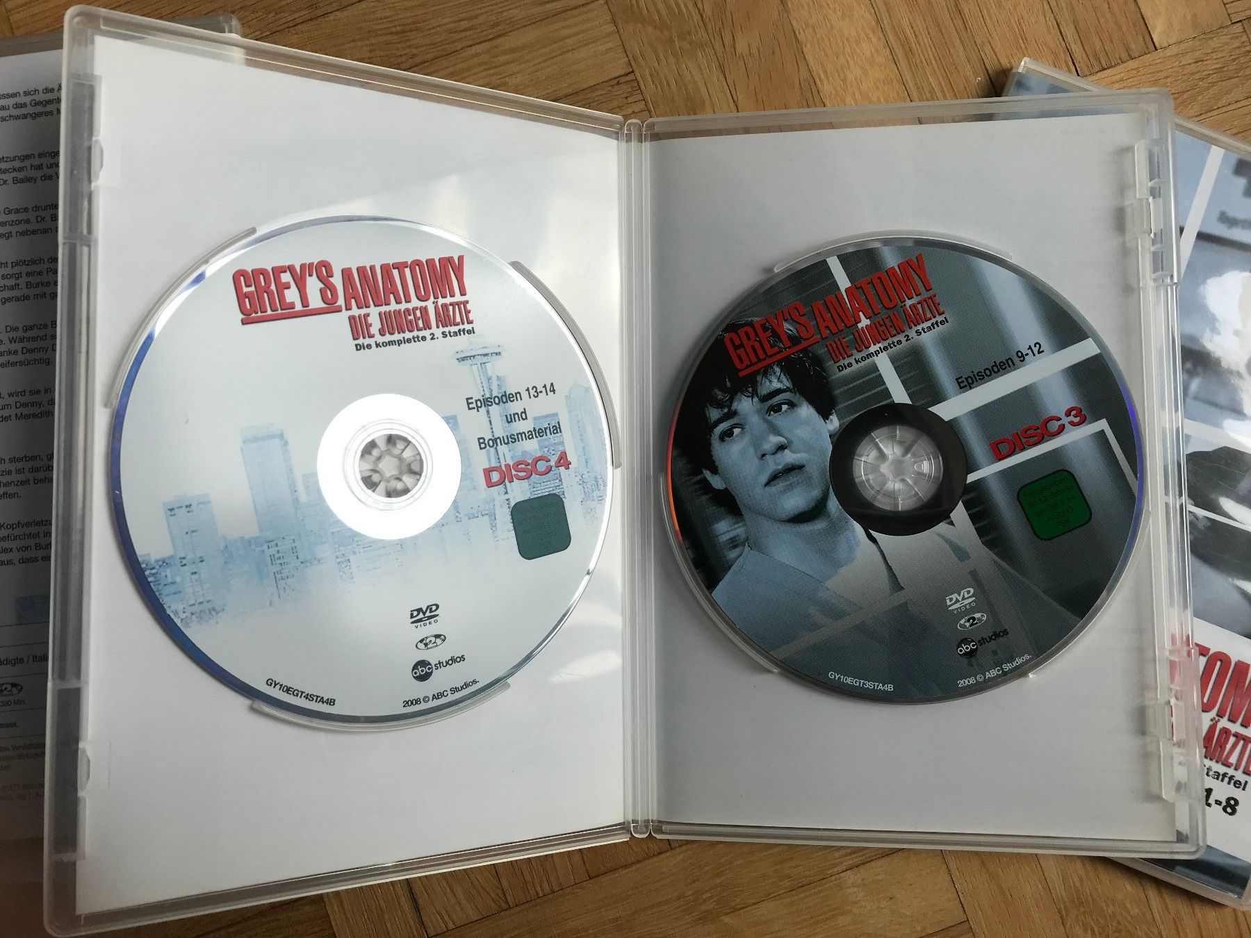Tutti i DVDs: Grey's Anatomy - Staffel 2 - DVD – Usato da Zürich venduto da Malcom 5