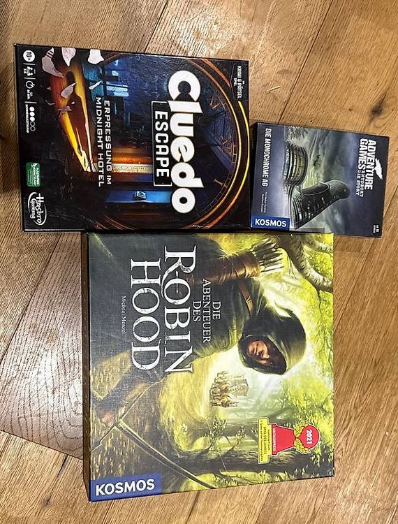 Rätsel Spiele: Robin Hood, Cluedo und Adventure Games (Gebraucht) in
