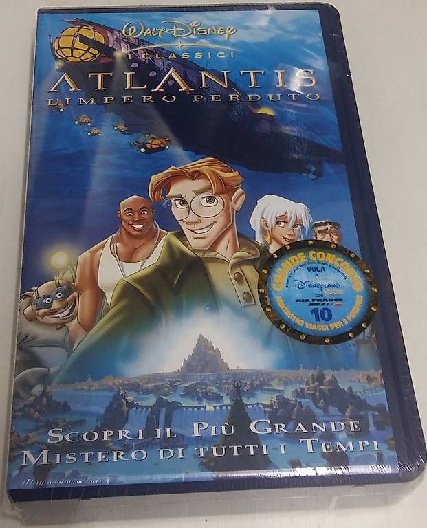 Tutti i VHS: VHS Disney Atlantis  – Usato da Coldrerio venduto da diveklo