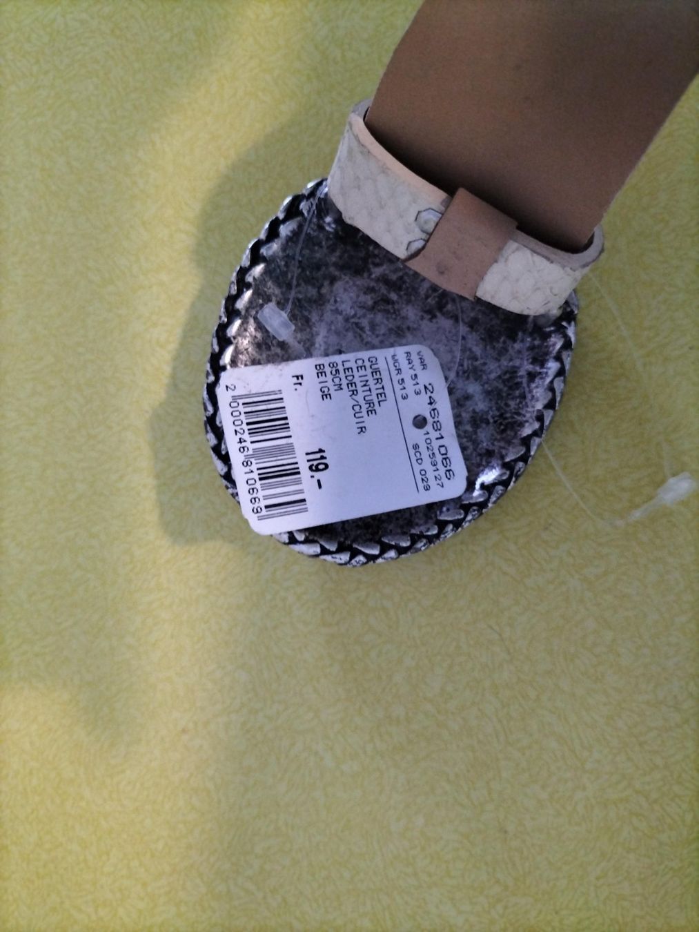 Cinture: traumhafter Ledergürtel – Nuovo (secondo la descrizione) da Pieterlen venduto da Plasticbox 2