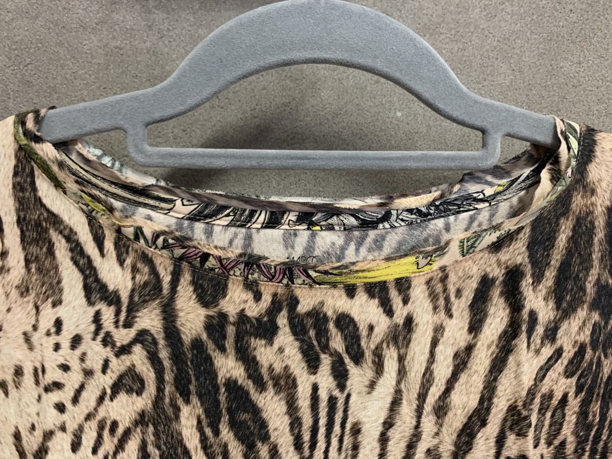Marc Cain Camicette: Marc Cain Seide Bluse top. Leo. S – Usato da Unterseen venduto da jpowers1971 2