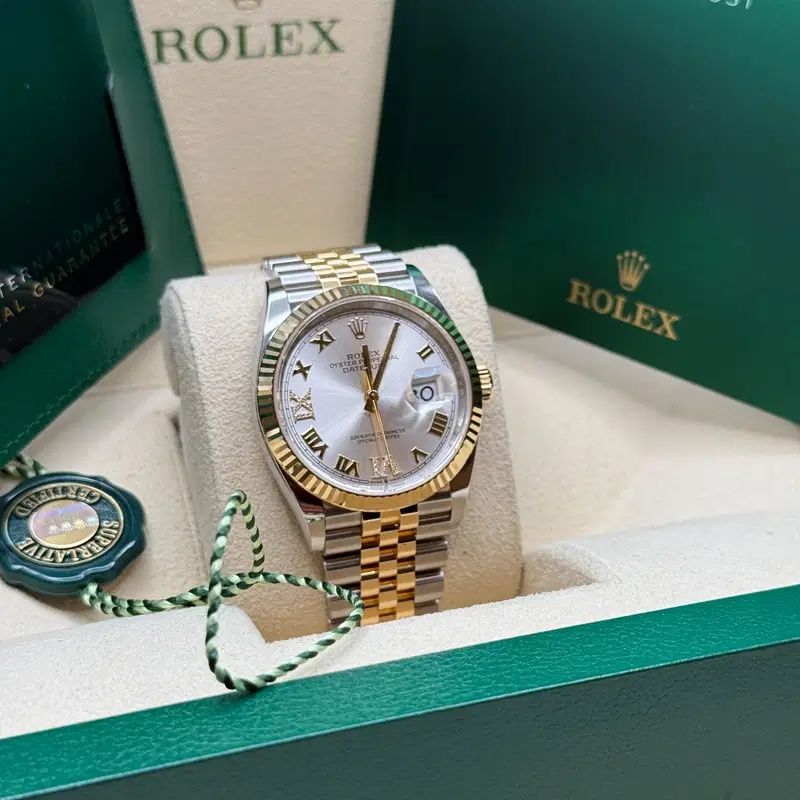 Rolex Orologi: Rolex Datejust 36 Diamonds 126233 Full Set – Usato da Cressier NE venduto da mat_h76s 2