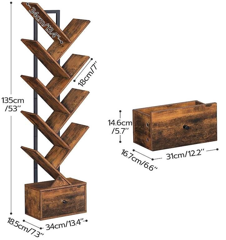 Scaffali: Bücherregal mit Schublade – Usato da Rüti ZH venduto da cuile 3