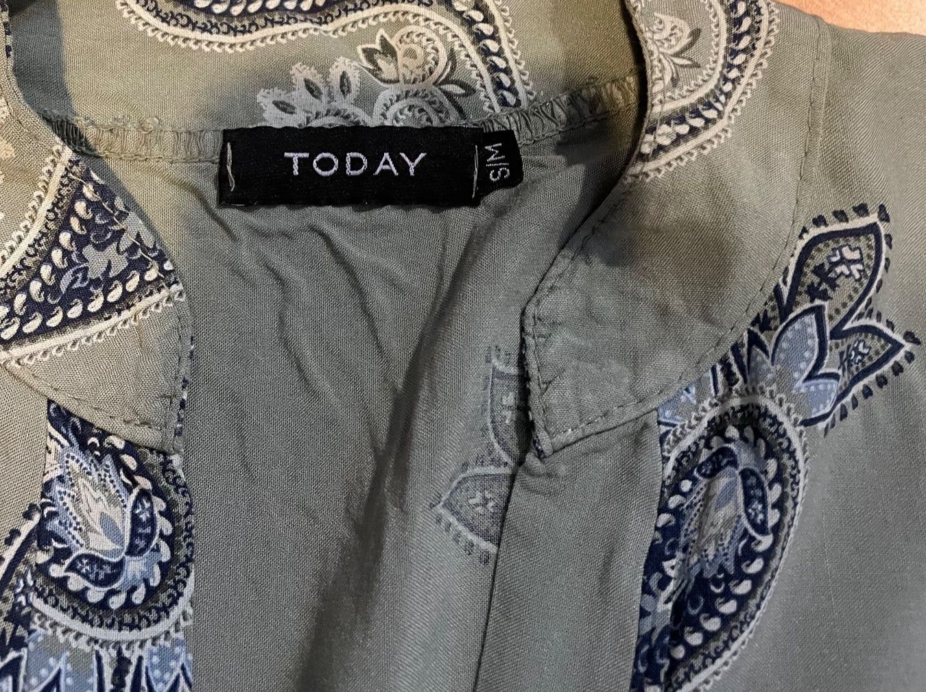 Camicette: Trendige Kurzarm Bluse von TODAY, Grösse S/M – Usato da Hubersdorf venduto da JanasHeartTreasures 1