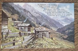 Allgäu bei Oberstdorf 1907 von Chexbres nach Tour-de-Peilz