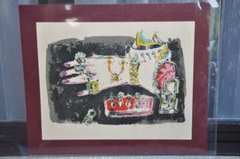 Alois Carigiet - Le Bijoux - Original Litho - handsigniert