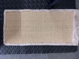 Kratzmatte für Katzen Sisal beige gebraucht