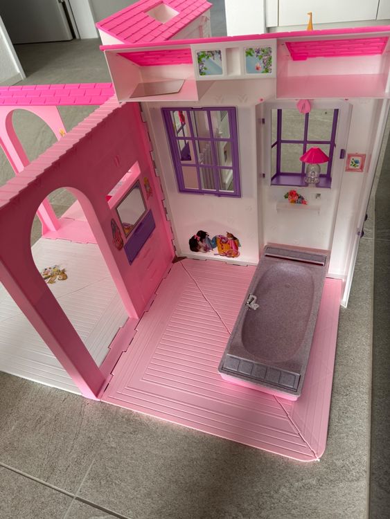 Wunderbar Barbie Haus Klappbar Bilder