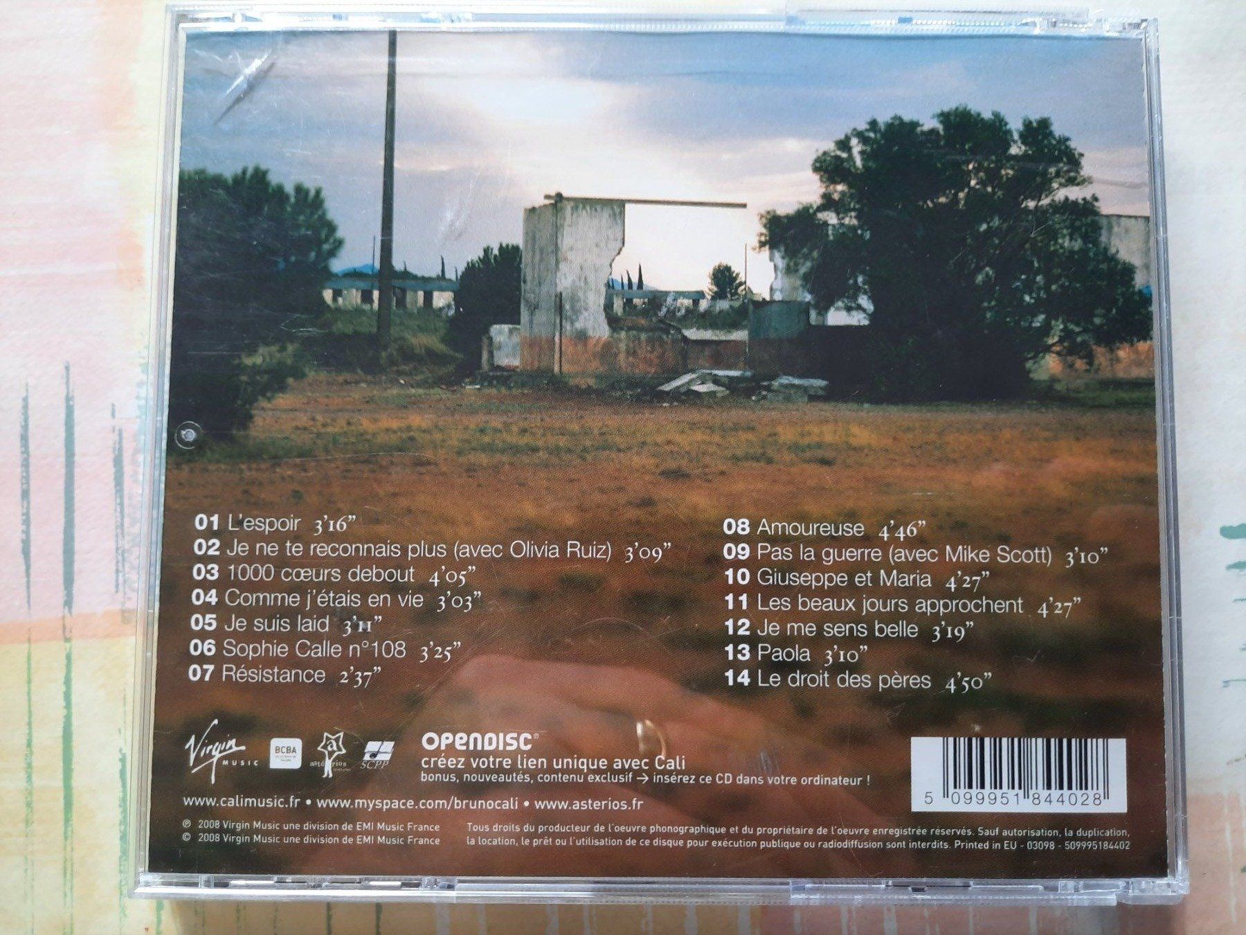 CD: CD Cali - L'espoir – Usato da Pully venduto da bro_n52j 1