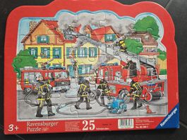 Ravensburger Puzzle Feuerwehr, 25 Teile, ab 3 Jahren