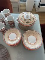 Villeroy & Boch soupière, tasse café thé, sous tasses 