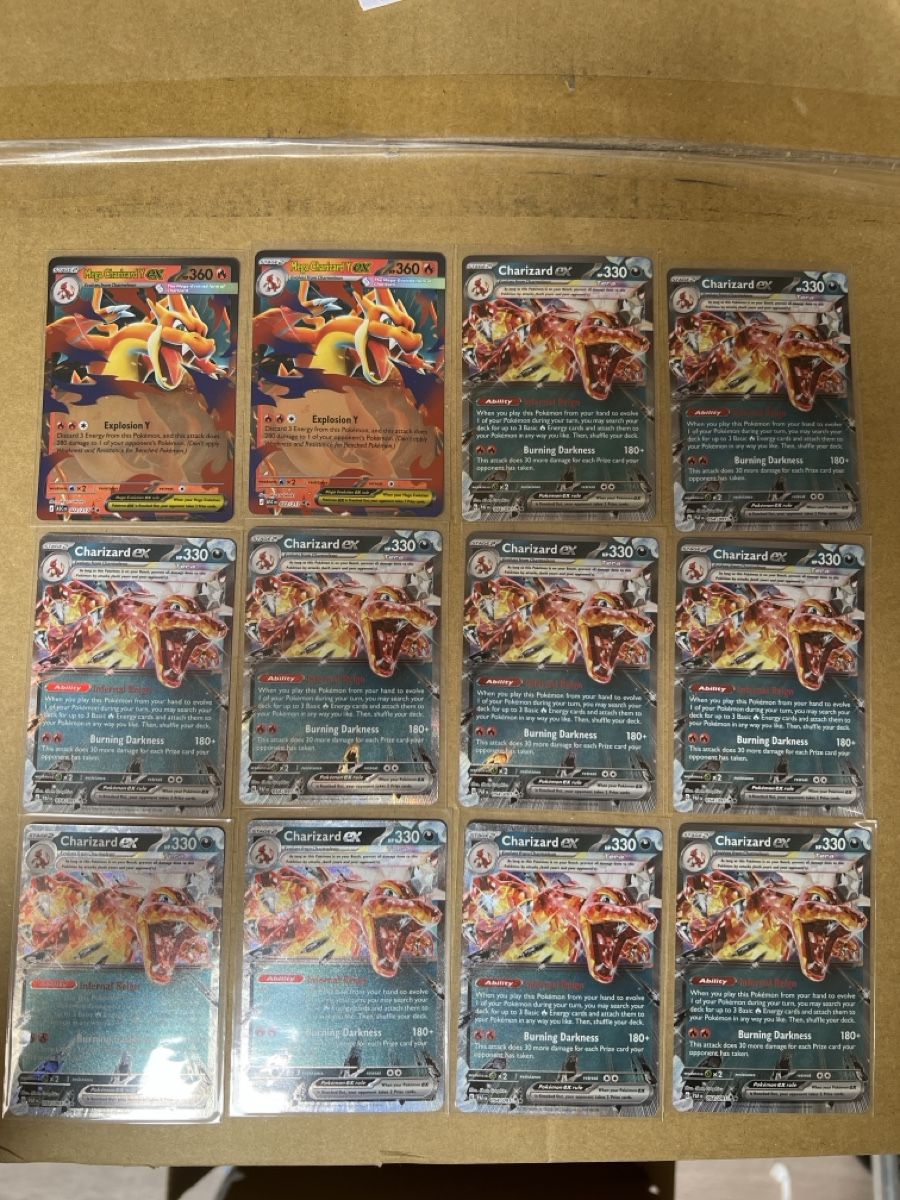 Pokémon Carte collezionabili: 12 Charizard Pokemon Karten Englisch – Nuovo (secondo la descrizione) da Goldau venduto da ecko08