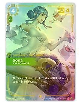 Cartes à collectionner: Riftbound - Sona, Harmonious – Neuf avec emballage d'origine à Oberdiessbach par adboll_m