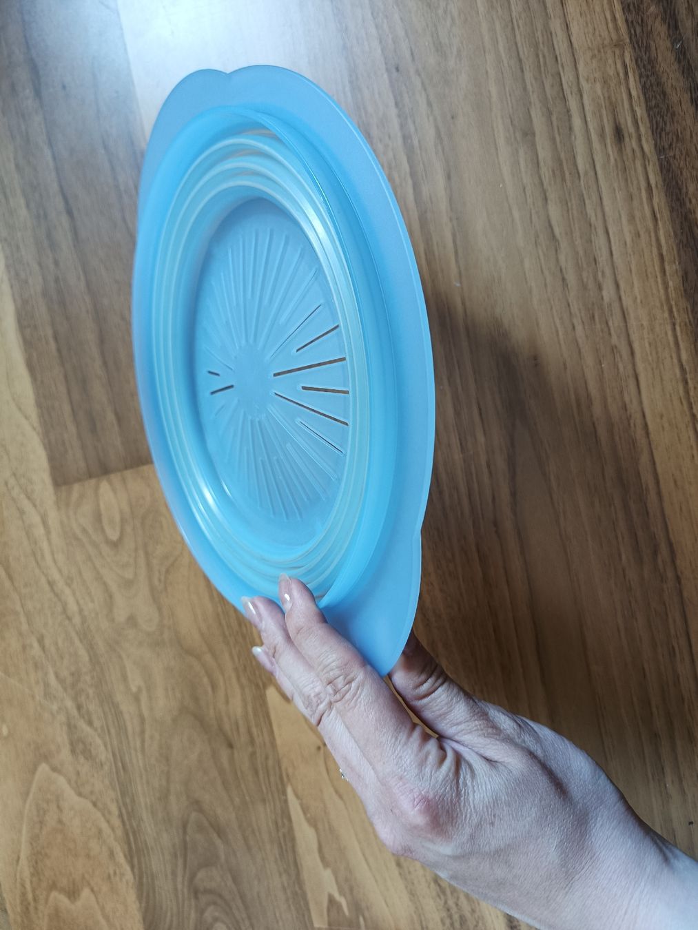 Tupperware Elettrodomestici da cucina: Tupperware Sieb hellblau! – Usato da Würenlos venduto da sanfrancisco27 3