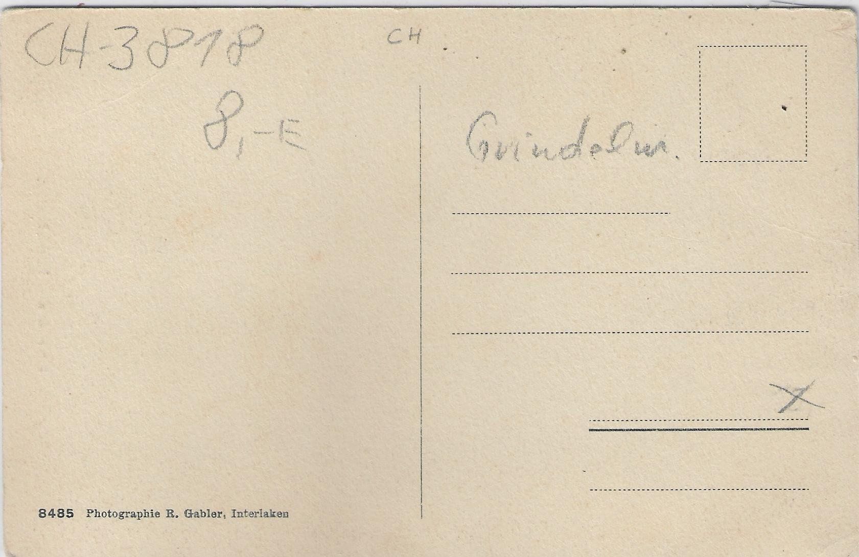 Cartoline postali: Interlaken - Hotel Interlakerhof – Usato da Ettingen venduto da Kartenplanet 1