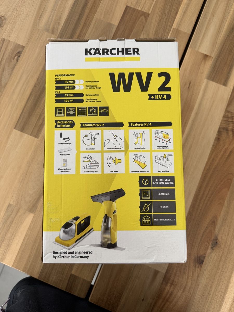 Kärcher Altro per la casa: Kärcher window cleaner WV 2 + K4 – Usato da Seewen SZ venduto da mads_around 4
