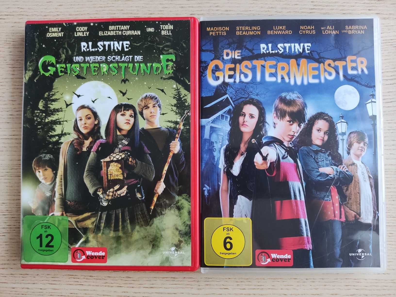 Tutti i DVDs: R. L. Stine – 2 DVDs – Usato da Schaffhausen venduto da philscardstore