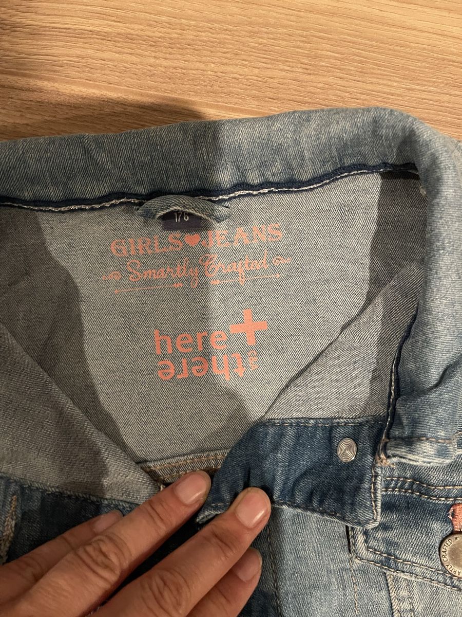 Giacche & Cappotti: Jeansjacke here+there blau Grösse 176 – Usato da Auw venduto da chr_vcc8 1