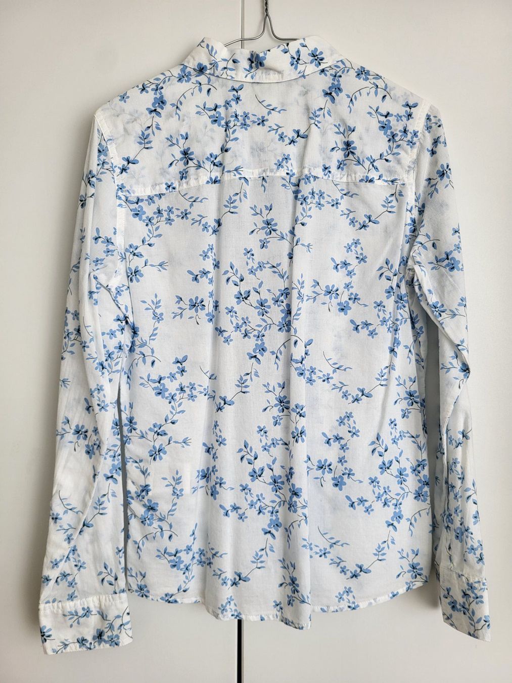 Benetton Camicette: Benetton Bluse, Gr. S - Blumenmuster, Baumwolle – Usato da Baar venduto da clar6 1
