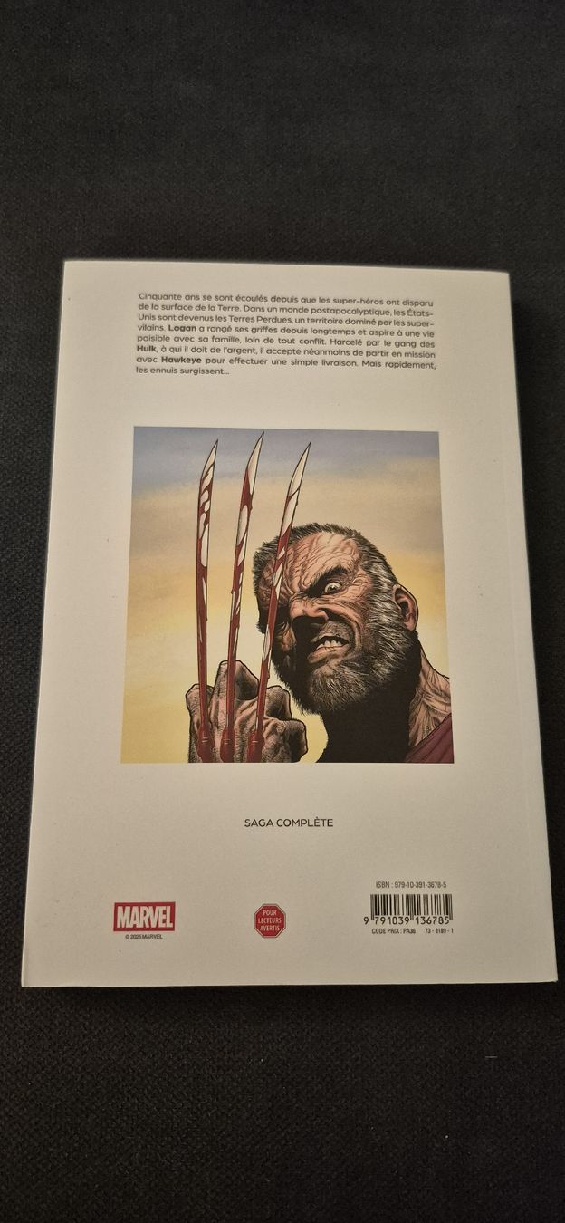 Comics: WOLVERINE OLD MAN LOGAN MARVEL COMICS BD RÉCIT COMPLET X-MEN – Gebraucht aus Grand-Lancy von luc111 1