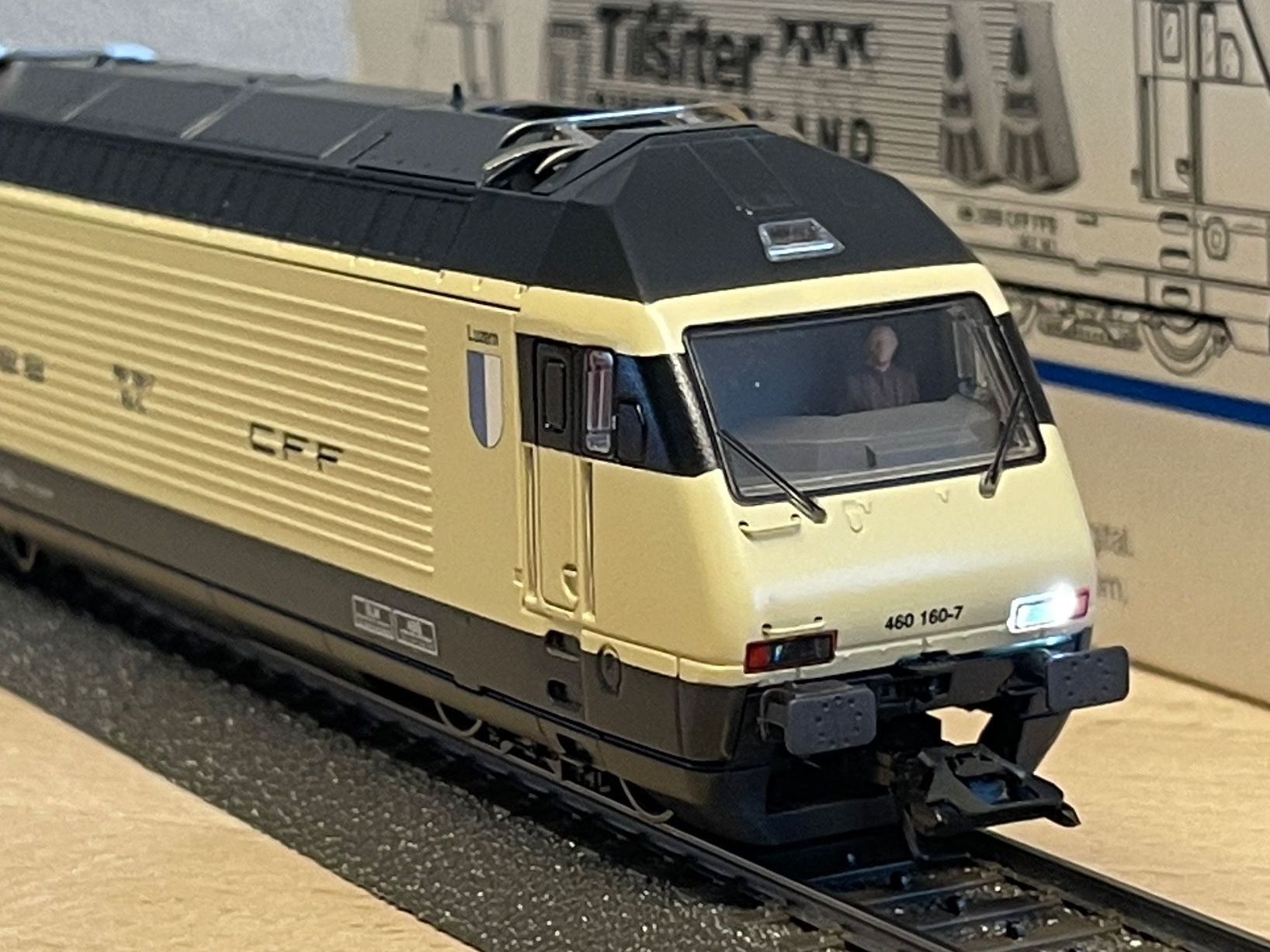 Märklin Modellini di ferrovie: Märklin Re 460 SBB Custom painted – Nuovo (secondo la descrizione) da Lützelflüh-Goldb venduto da overdose74 2