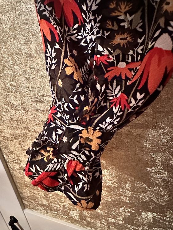 TOPSHOP georgette floral dress 9