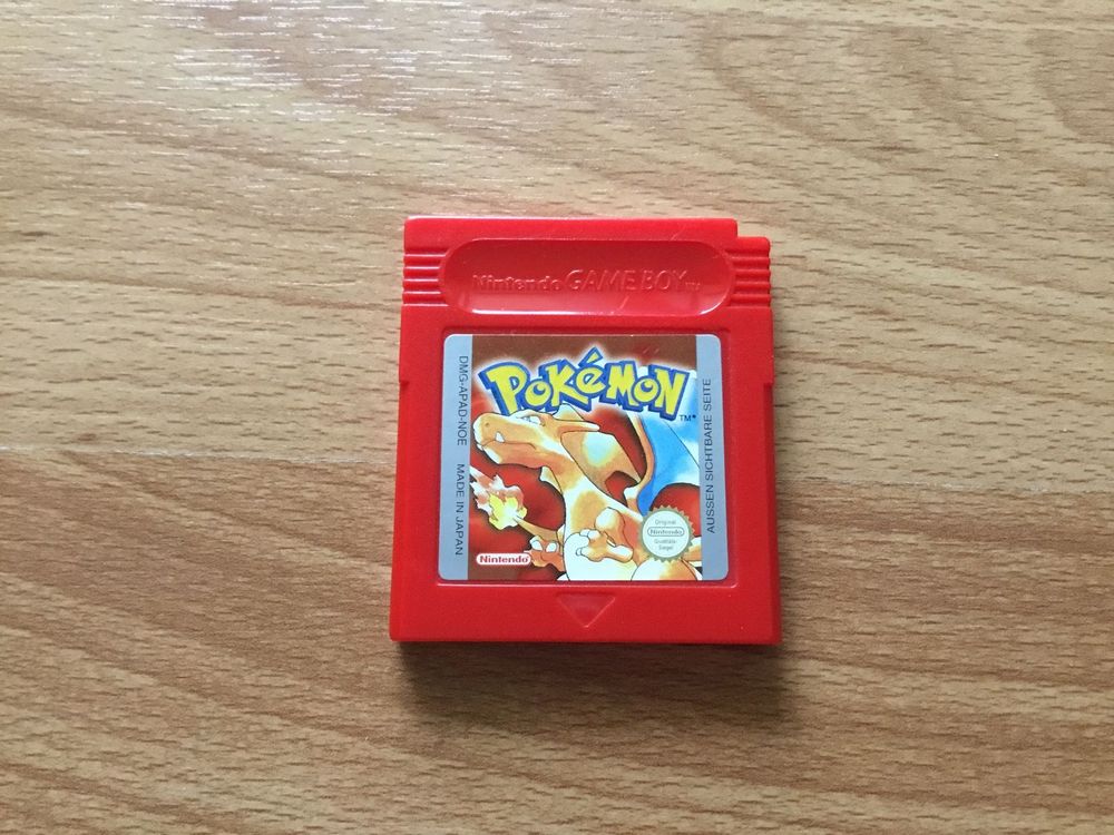 Pokemon Rot Gameboy funktionstüchtig TOP Zustand ab 1.- | Acheter sur ...